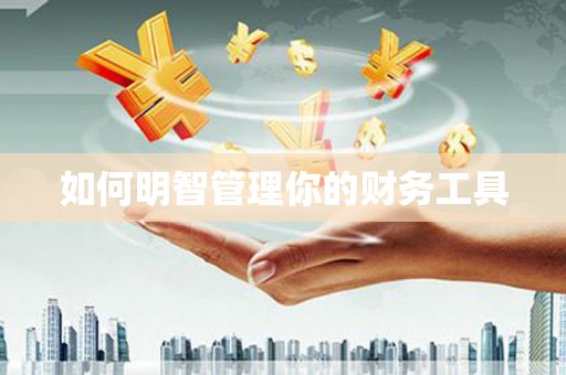 鹤庆如何明智管理你的财务工具