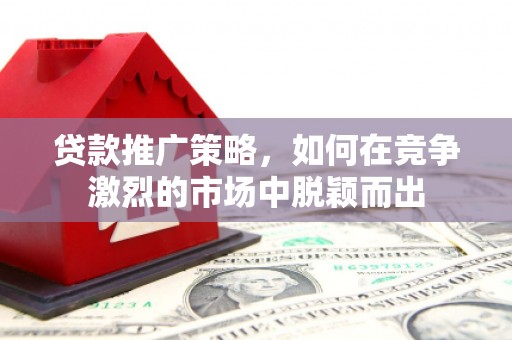 张家港贷款推广策略，如何在竞争激烈的市场中脱颖而出