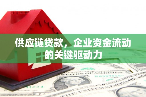 泰顺供应链贷款，企业资金流动的关键驱动力