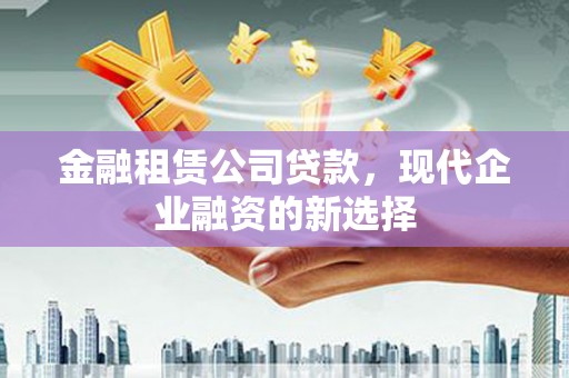 芦溪金融租赁公司贷款，现代企业融资的新选择