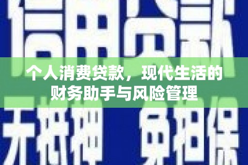 海东个人消费贷款，现代生活的财务助手与风险管理