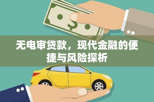 葵青无电审贷款，现代金融的便捷与风险探析