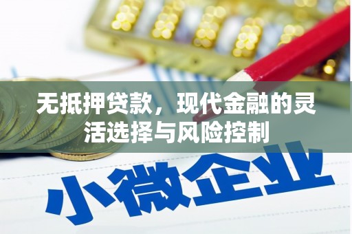 花山无抵押贷款，现代金融的灵活选择与风险控制