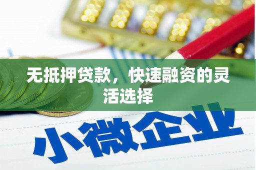 宁晋无抵押贷款，快速融资的灵活选择