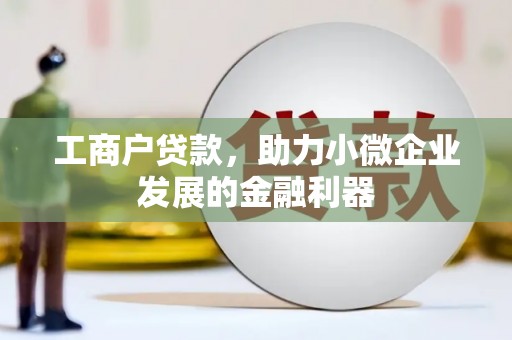 通海工商户贷款，助力小微企业发展的金融利器