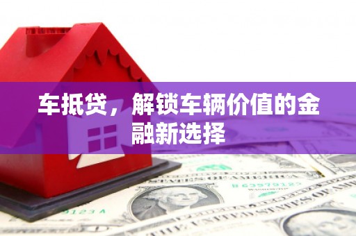 新埤车抵贷，解锁车辆价值的金融新选择
