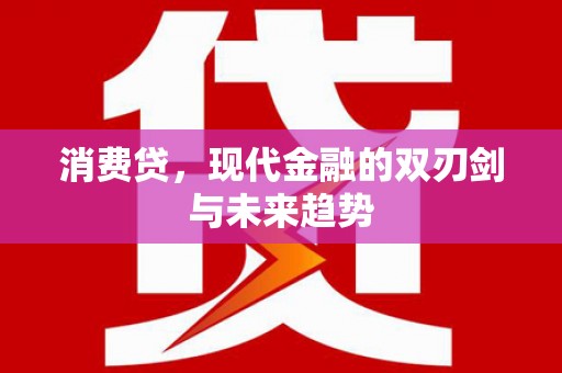板芙消费贷，现代金融的双刃剑与未来趋势