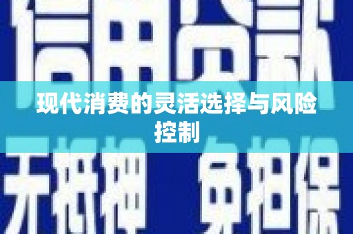 北海新区现代消费的灵活选择与风险控制